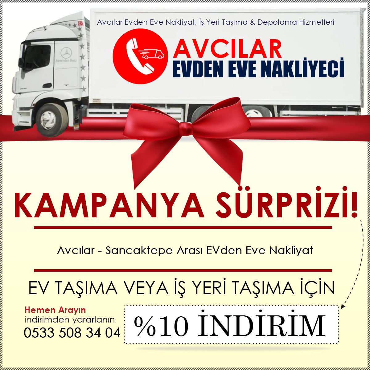 Avcılar - Sancaktepe Arası EVden Eve Nakliyat