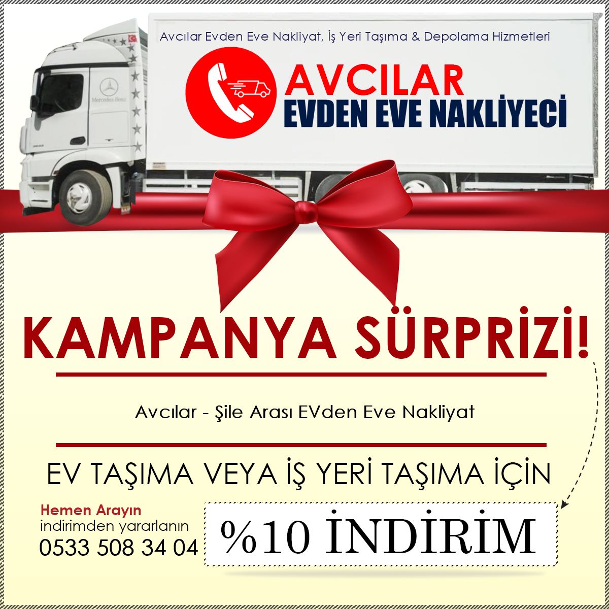 Avcılar - Şile Arası EVden Eve Nakliyat