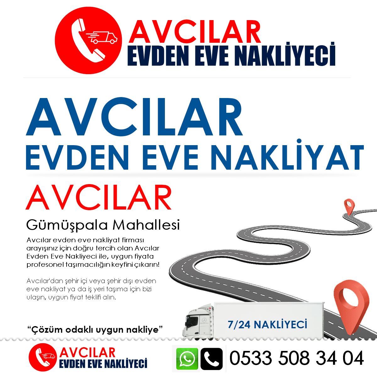 Gümüşpala EVden Eve Nakliyat